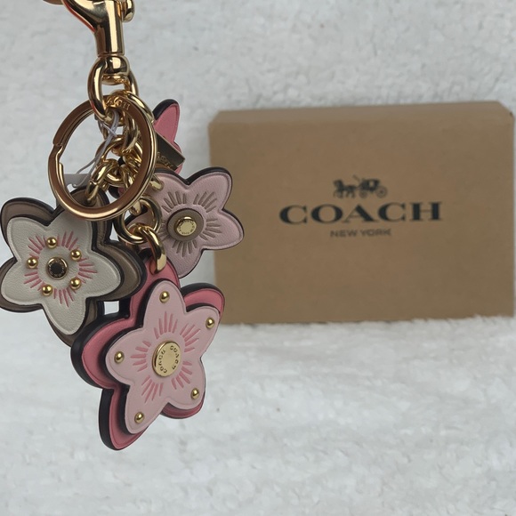 Coach Wildflower Mix Bag Charm - Picture 6 of 7